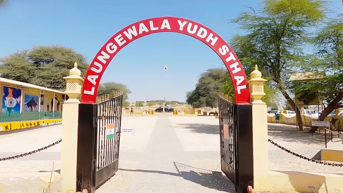 Longewala War Memorial near Jaisalmer commemorating the 1971 Indo-Pak War and bravery of Indian Soldier